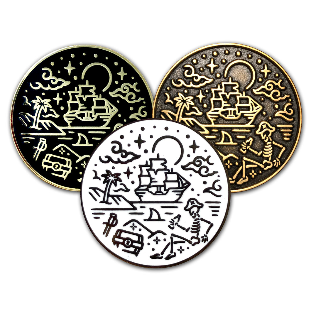 A Pirate's Life For Me Pins